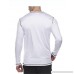 Simbama Men's Quick-Dry Rash Guard Swim T-Shirts Surf UPF 50 Long-Sleeve Tee White B079K9RTQJ